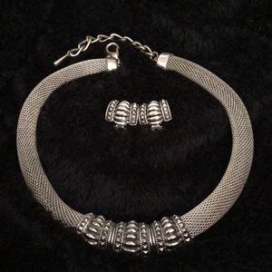 Vintage Necklace & Earring Set